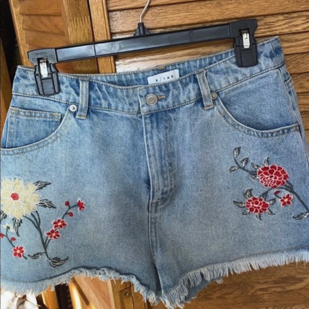 High Waisted Jean Shorts